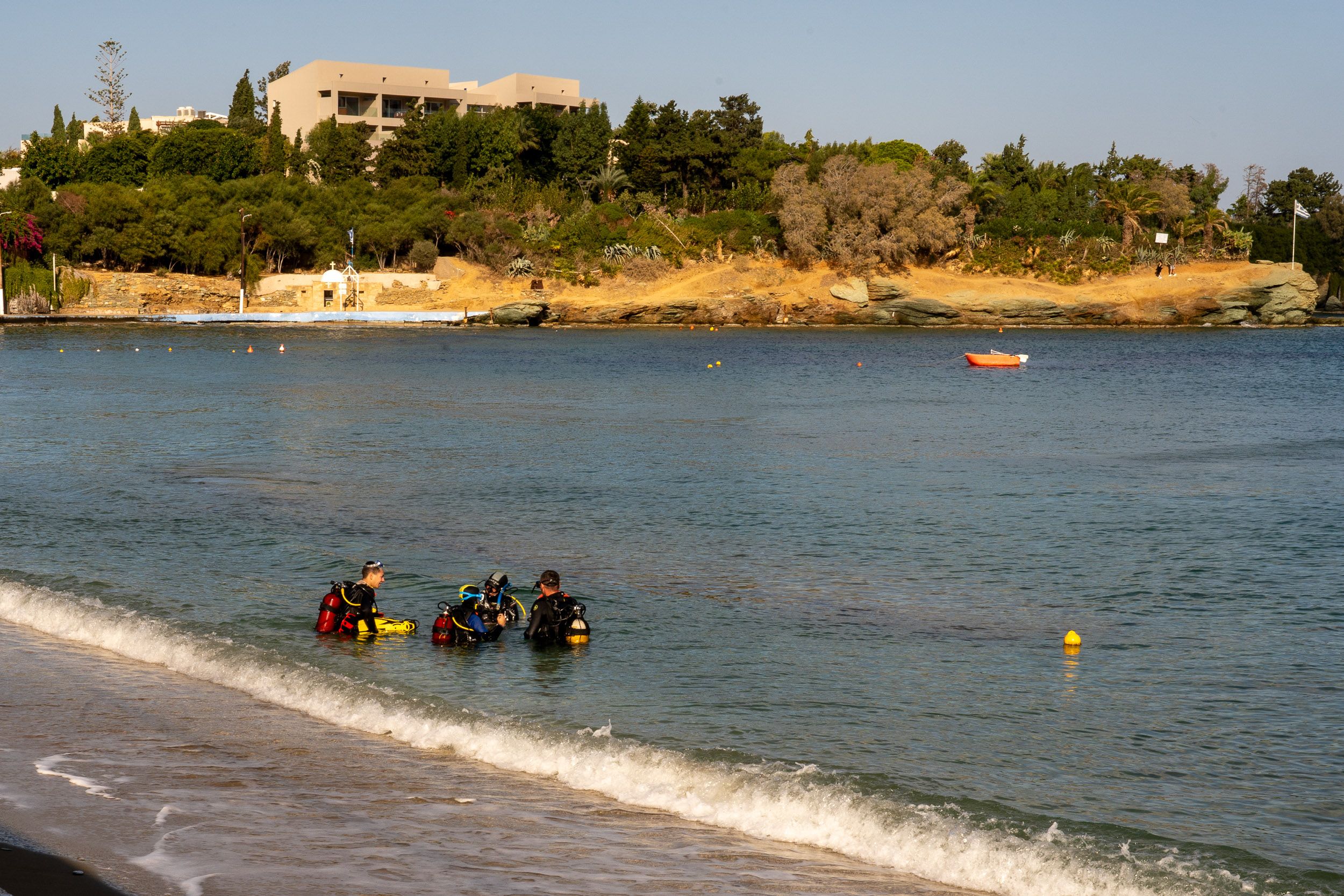 Duiken in Agia Pelagia op Kreta