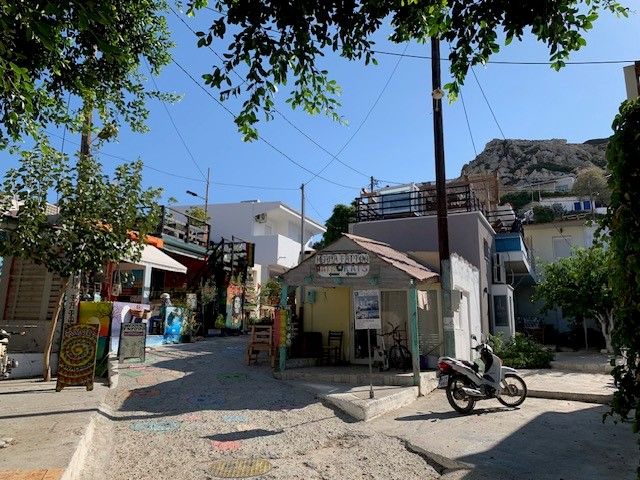 Matala dorp centrum