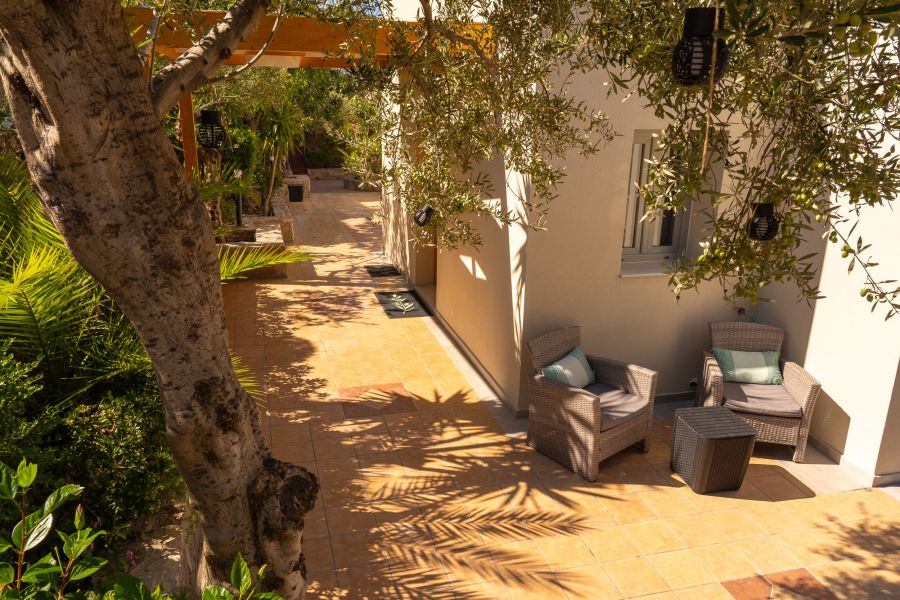Entre van appartement op Kreta